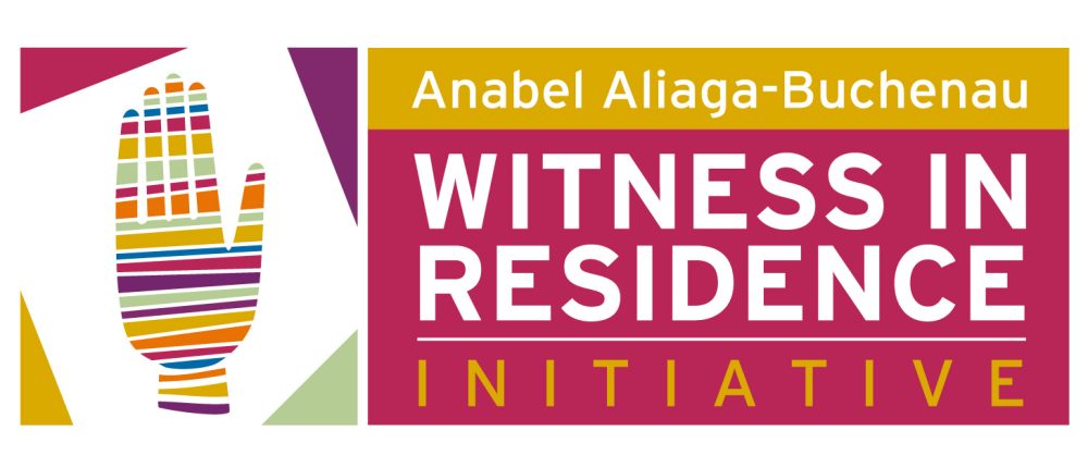 Logo of the Anabel Aliaga-Buchenau Witness in Residence Initiative